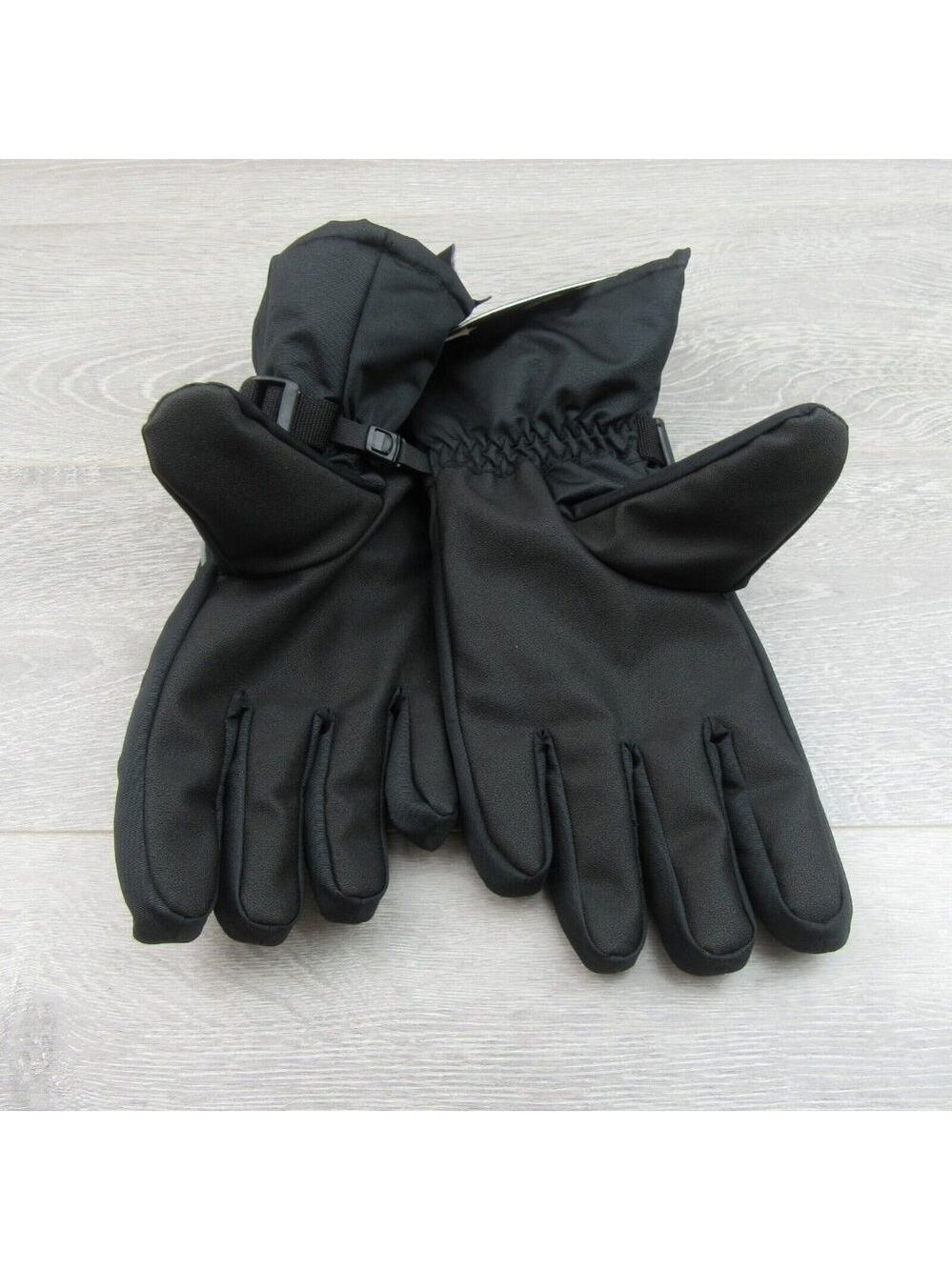 Spyder Insulated Ski Winter Snow Black Red Gloves Men's Size Large / XL NEW - Picture 5 of 11